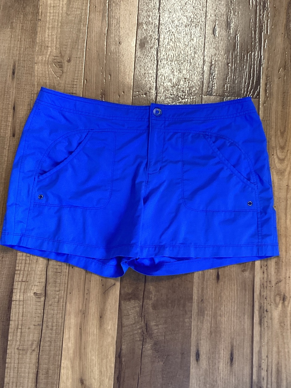 Blue Women's Everyday Stretch Shorts
